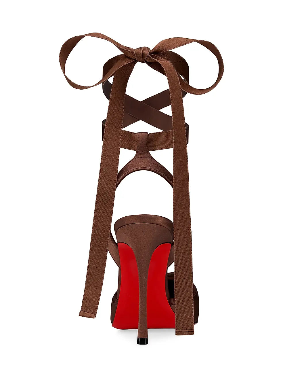 Silk Ankle-Tie Ballerina Pumps