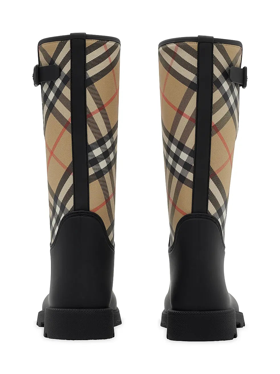 Stamp Check High Boots