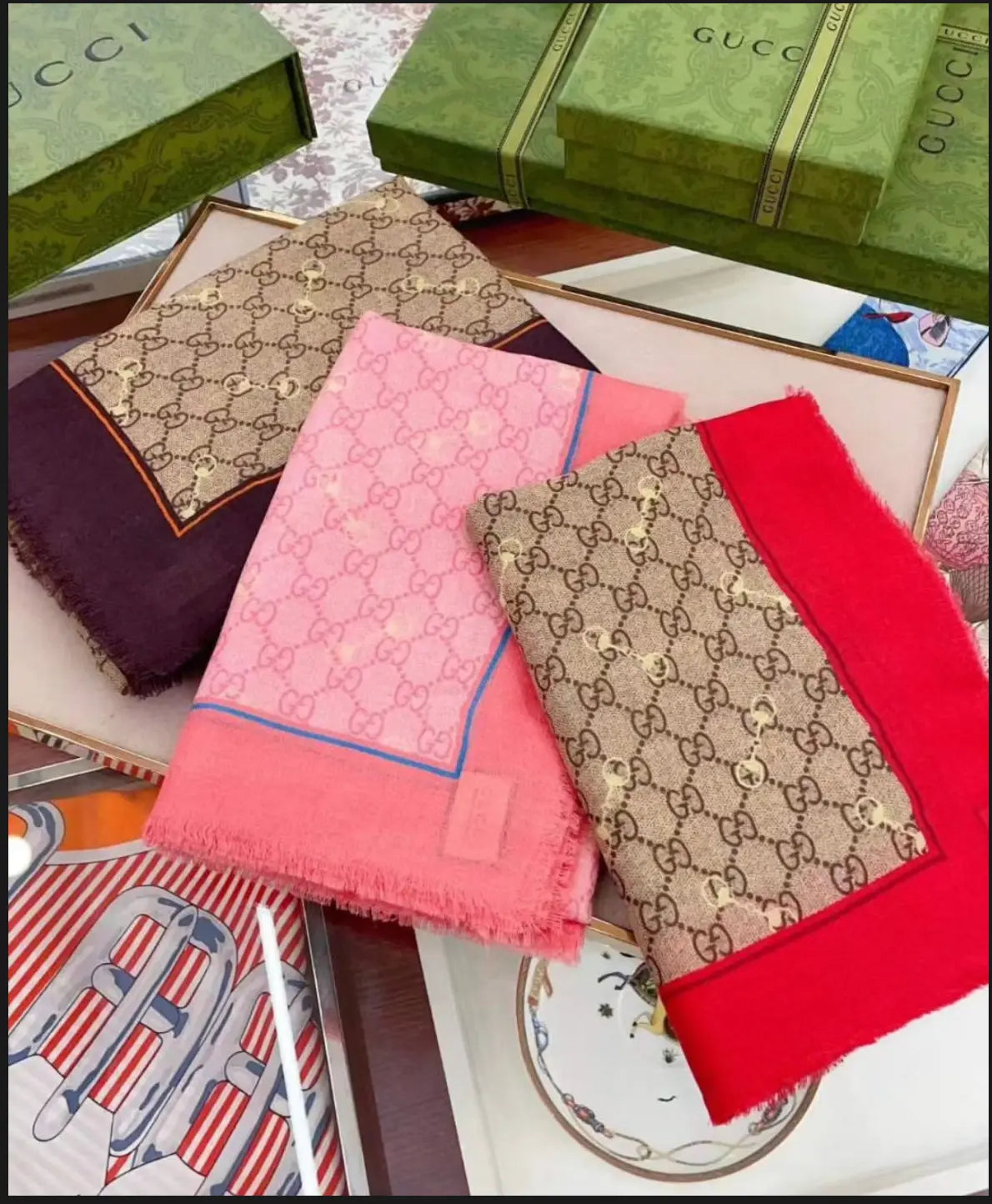 TAJ GG SCARF - Chic by Taj