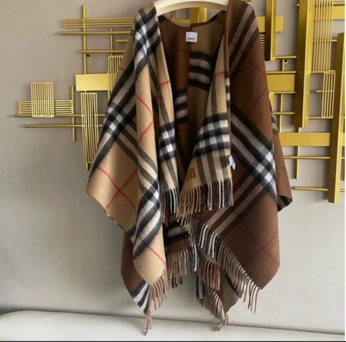 TAJ LOGOB SHAWL. ( SHIP IN 2-3 DAYS ) EXPRESS SHIPPING AVAILABLE - Chic by Taj
