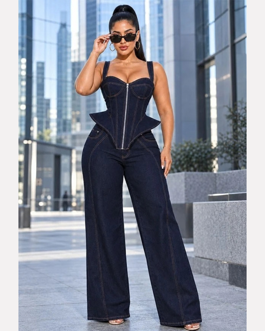 Taj Denim Set