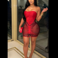 Lacy Lace Caged Dress - Chic by Taj