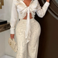 Elia glam palazzo pants set - Chic by Taj