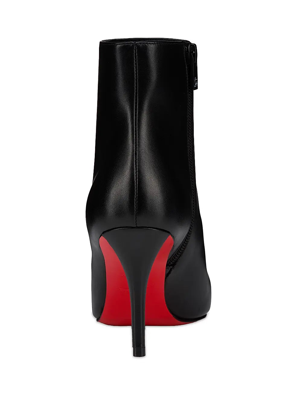 Miss Z  Leather Zipped Booties