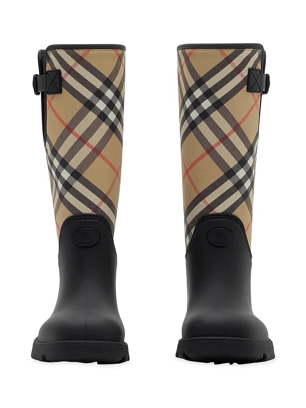 Stamp Check High Boots