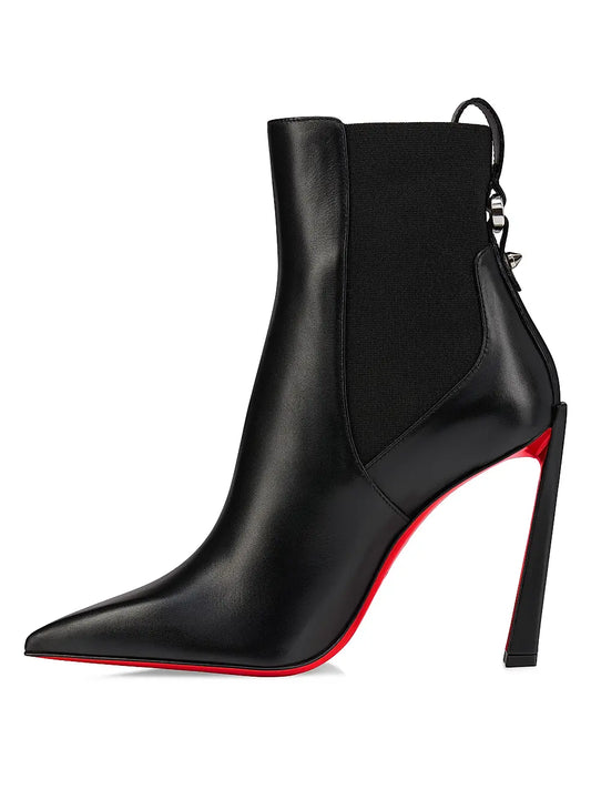 Leather Chelsea Booties