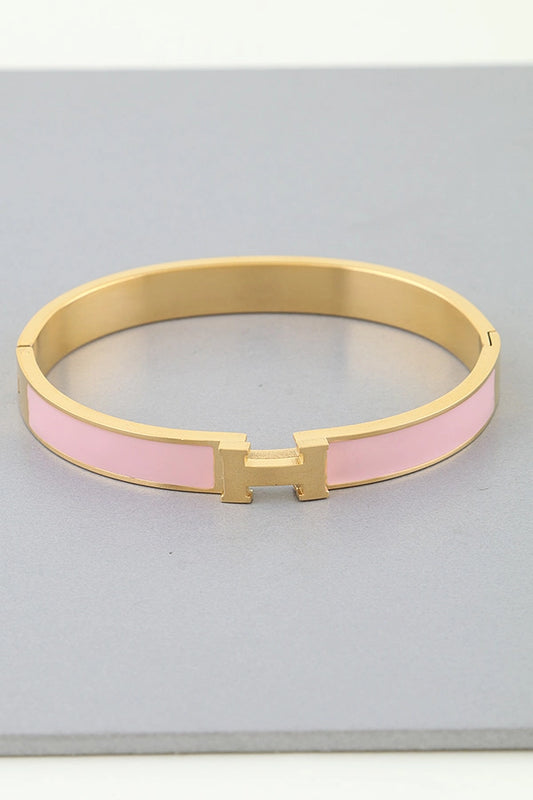 Bright H Cuff Bracelet