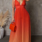 Spaghetti Strap Ombre Dress - Chic by Taj