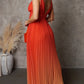 Spaghetti Strap Ombre Dress - Chic by Taj