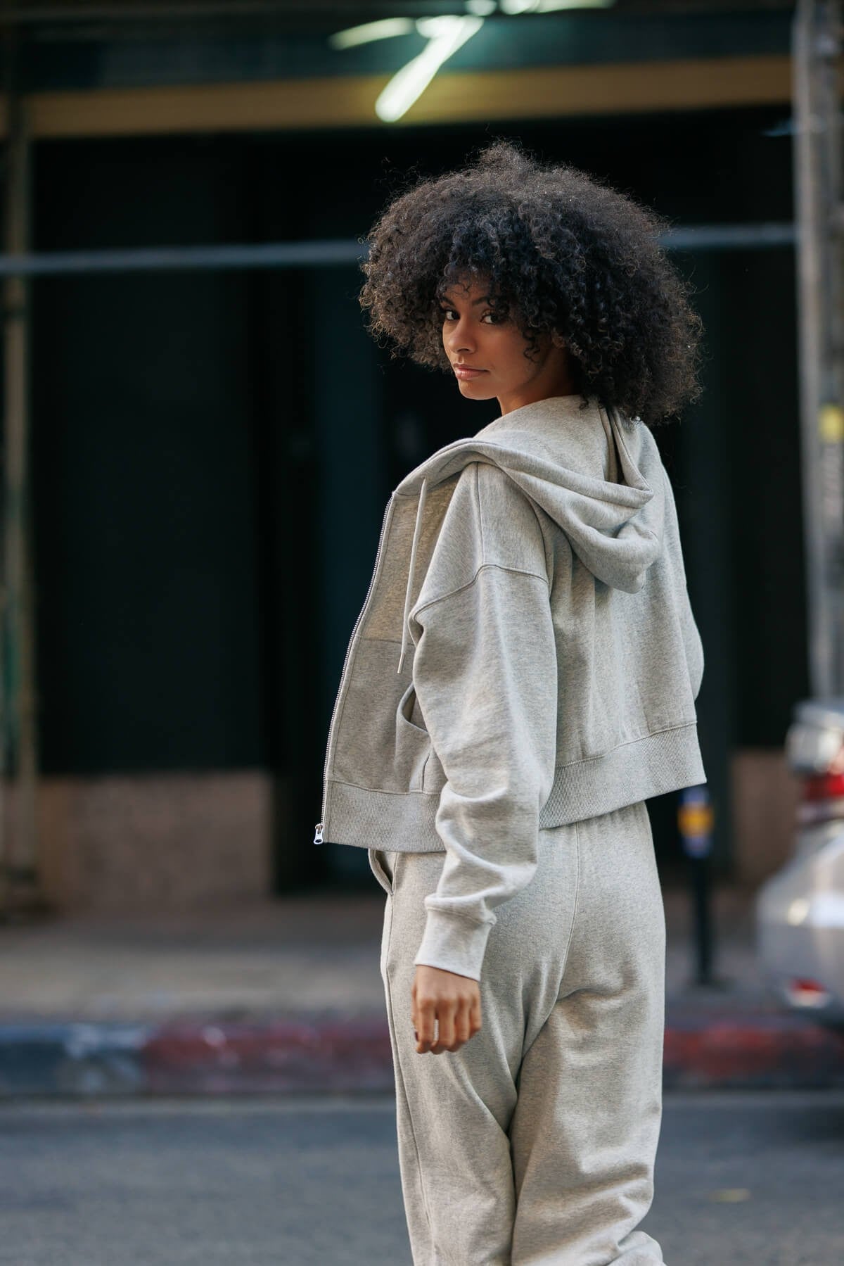 Zip Up & Sweatpants Set