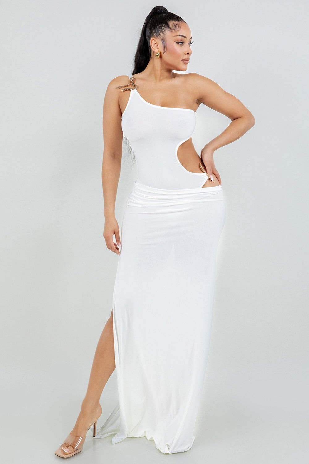 Cut Out Maxi Dress