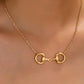 Horsebit Necklace - Chic by Taj