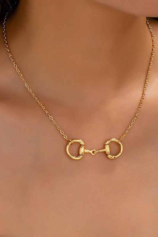 Horsebit Necklace - Chic by Taj