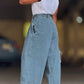 Wide Leg Straight Jeans - Chic by Taj