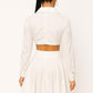 Gold Metal Button Dress - Chic by Taj