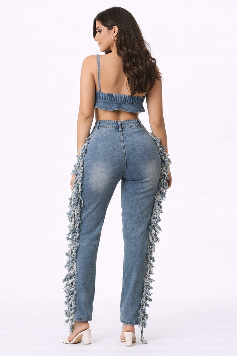 Denim Jumpsuit