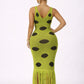 Polka Dot Fringe Dress - Chic by Taj