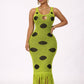 Polka Dot Fringe Dress - Chic by Taj