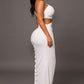 Larva Resort Maxi Dress (White) - Chic by Taj