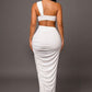 Larva Resort Maxi Dress (White) - Chic by Taj