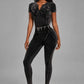 Wash Front Jumpsuit - Chic by Taj