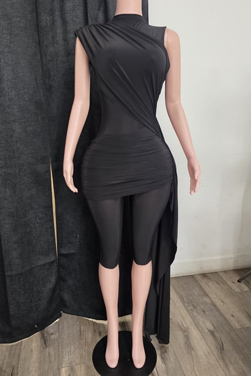 Draped Elegance  Jumpsuit