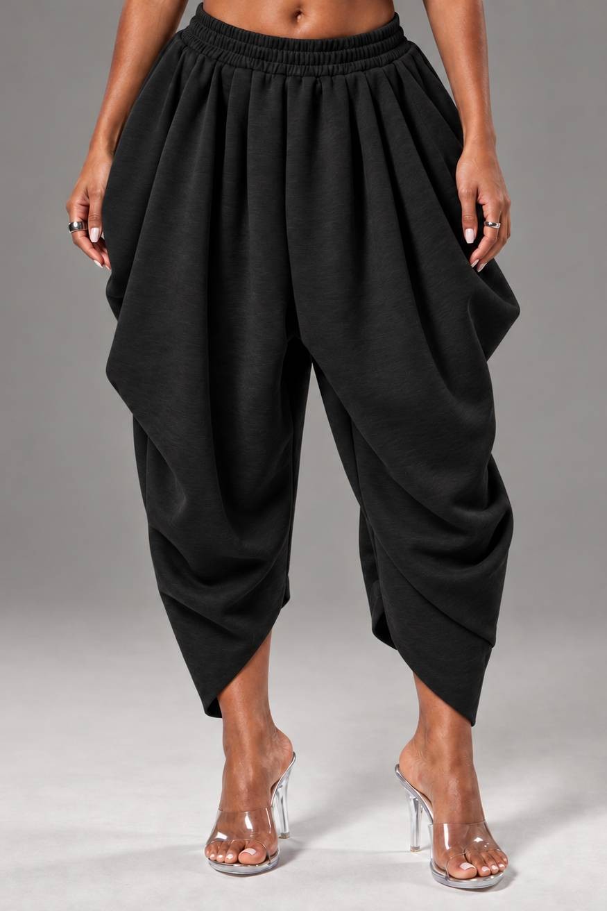 Baggy Silhouette Sweatpants - Chic by Taj