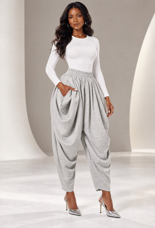 Baggy Silhouette  Sweatpants