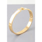 Bright H Cuff Bracelet - Chic by Taj