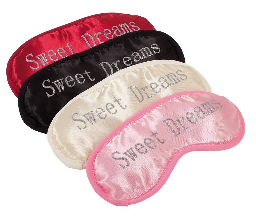 Croll & Denecke - Sleep Mask Eyes Satin, 'Sweet Dreams' Sleep Wellness