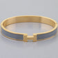 Bright H Cuff Bracelet - Chic by Taj