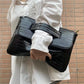 Crocodile Print Clutch with Wrist Strap - Chic by Taj