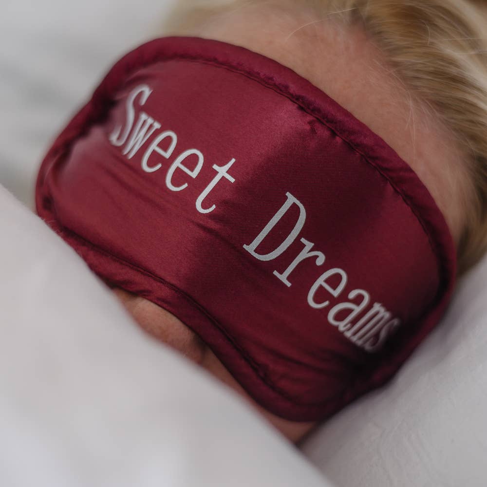 Croll & Denecke - Sleep Mask Eyes Satin, 'Sweet Dreams' Sleep Wellness