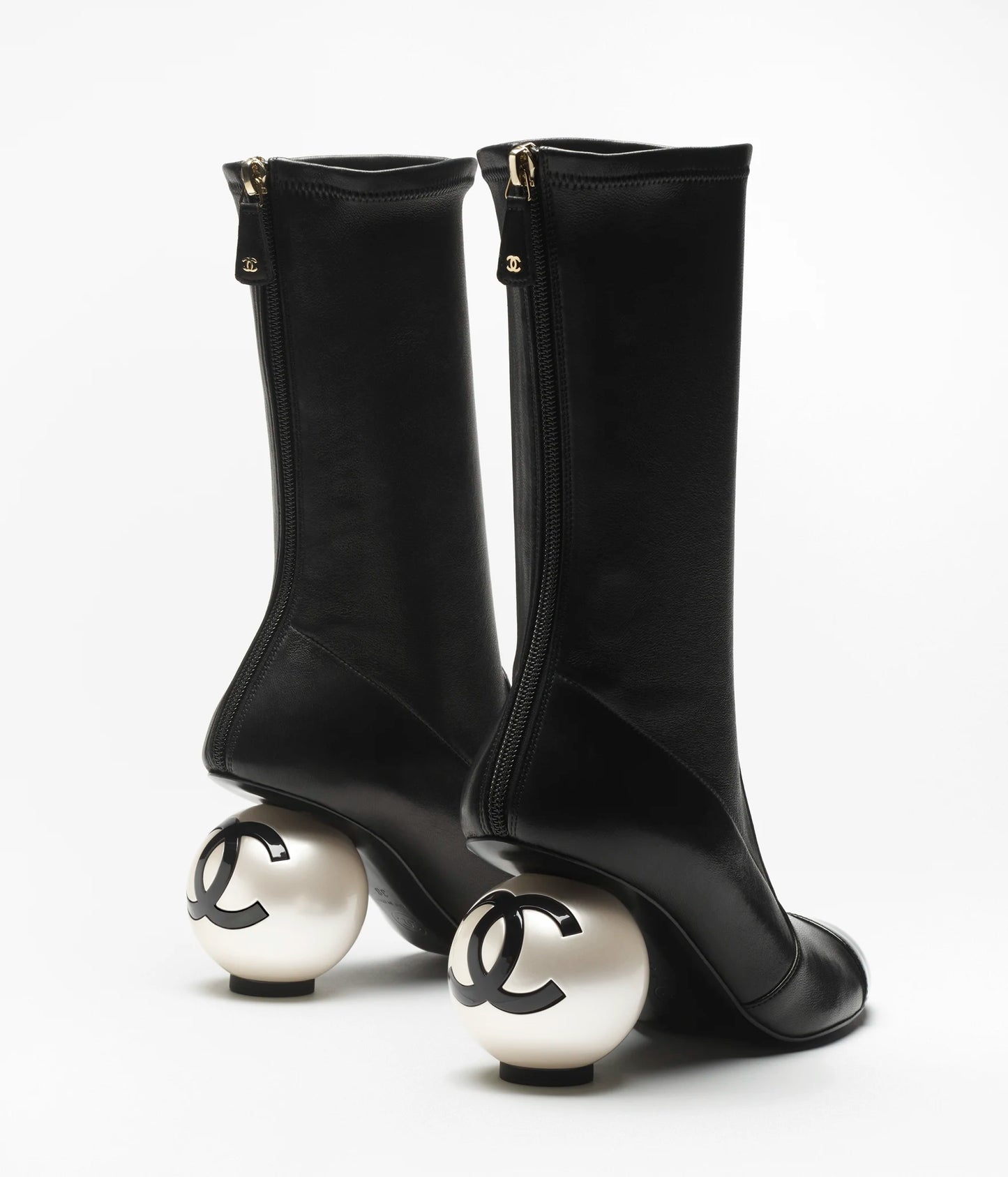 Stretch Lambskin Boots