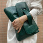 Crocodile Print Clutch with Wrist Strap - Chic by Taj