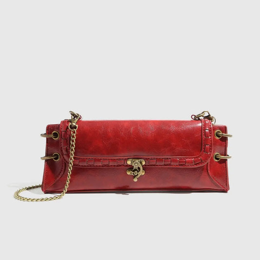Vintage Square Shoulder Bag