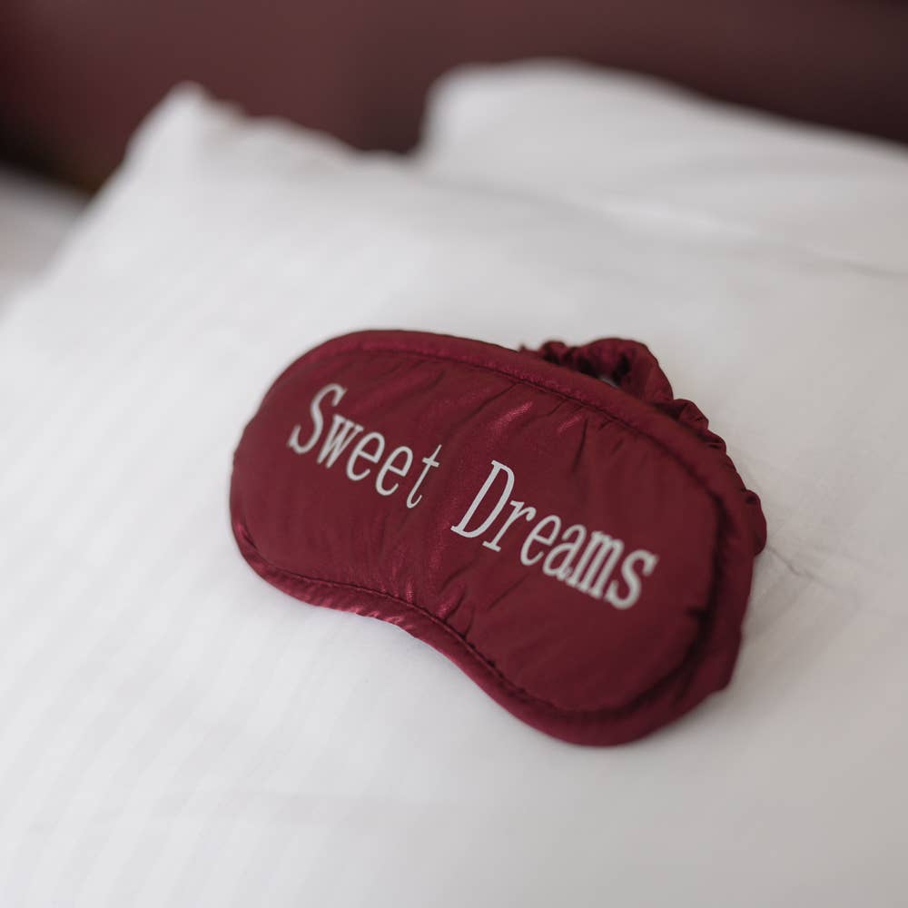 Croll & Denecke - Sleep Mask Eyes Satin, 'Sweet Dreams' Sleep Wellness