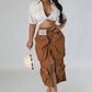 Cargo Skirt - Chic by Taj