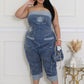 In The Mix Jumpsuit Half - Chic by Taj