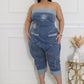 In The Mix Jumpsuit Half - Chic by Taj