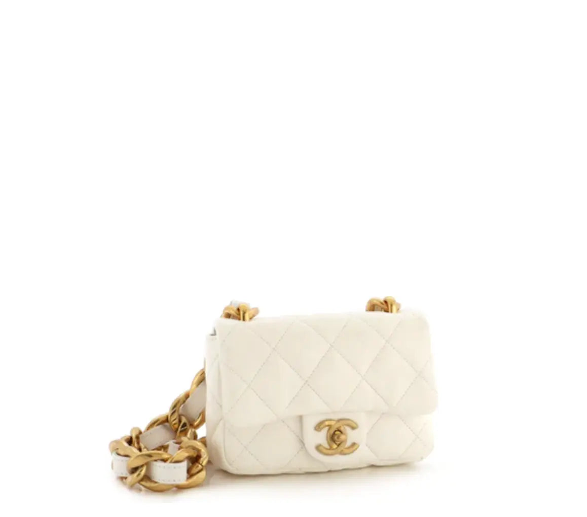 Taj Flap Bag Quilted Lambskin Mini - Chic by Taj