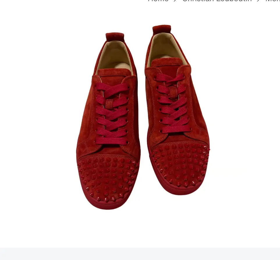 TAJ MEN RED SNEAKERS - Chic by Taj