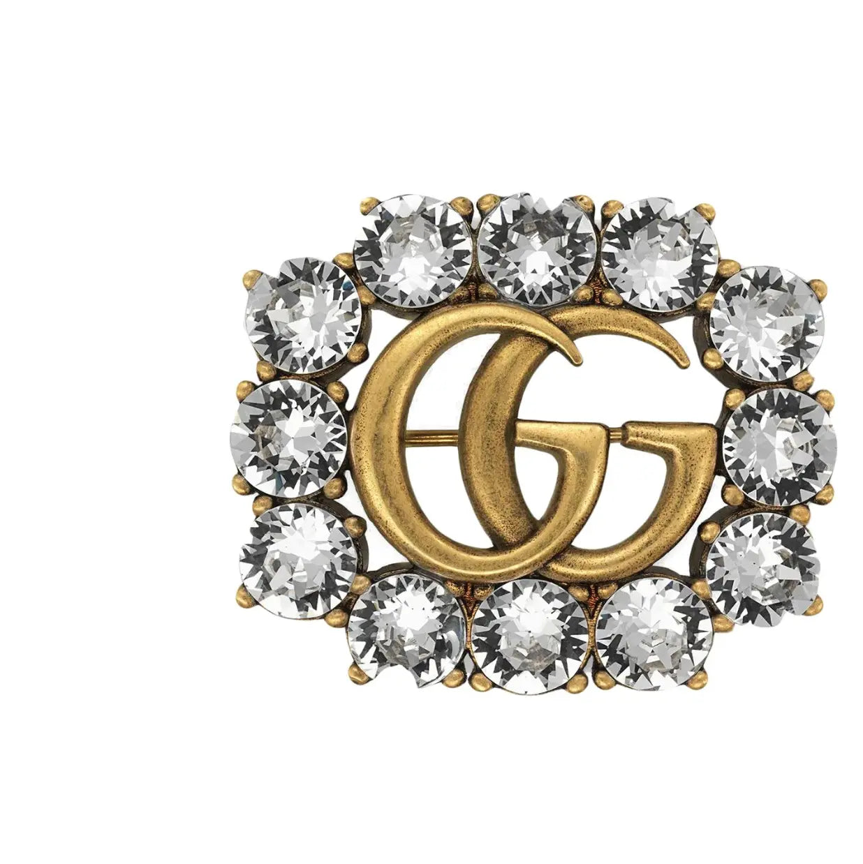 TAJ DOUBLE G BROOCH - Chic by Taj