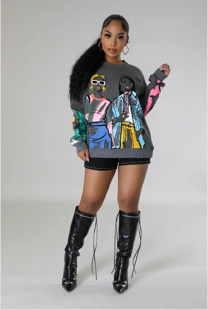 TAJ  SWEAT SHIRTS - Chic by Taj