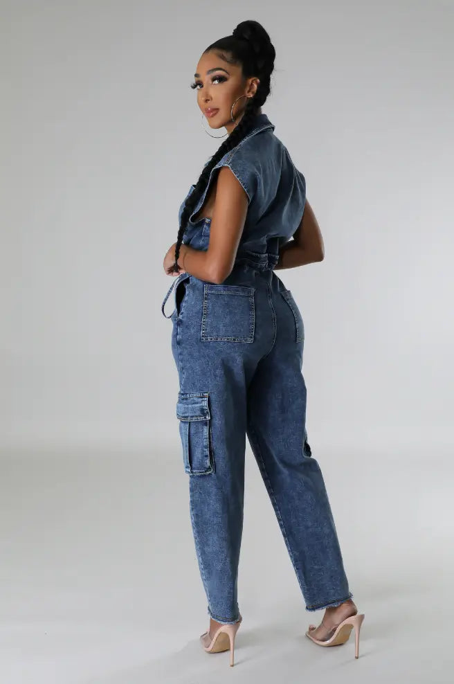 Sunset Drinks Jumpsuit.  ( SHIP NEXT DAY ) - Chic by Taj