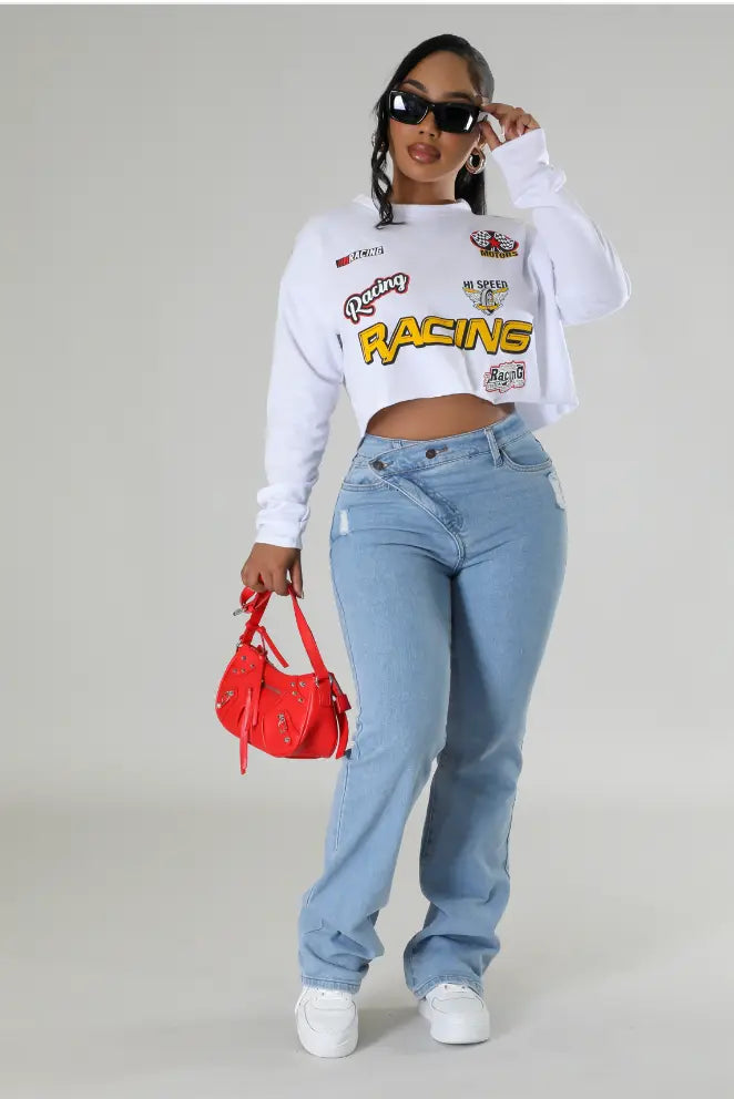 At Your Service Top - Chic by Taj