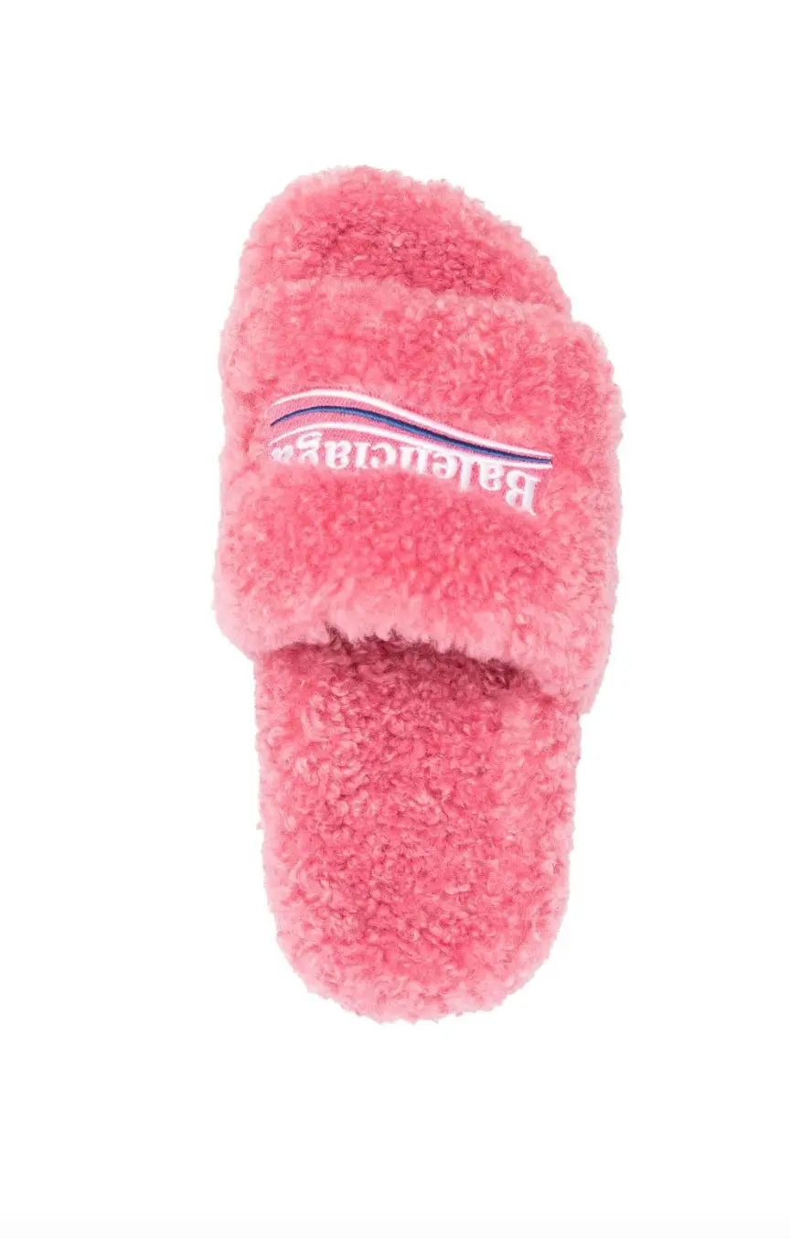 TAJ BB FUR SLIPPERS - Chic by Taj