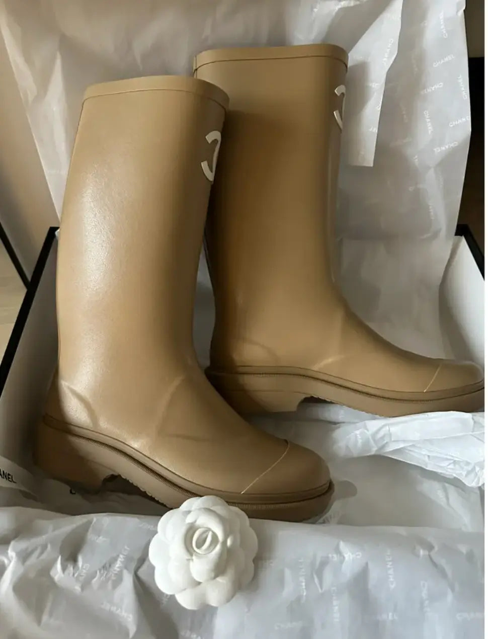 TAJ CC RAIN BOOTS - Chic by Taj