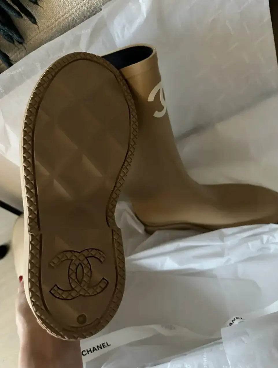 TAJ CC RAIN BOOTS - Chic by Taj