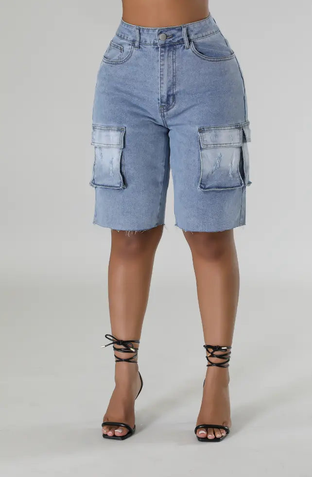 Runway Style Bermuda Shorts - Chic by Taj